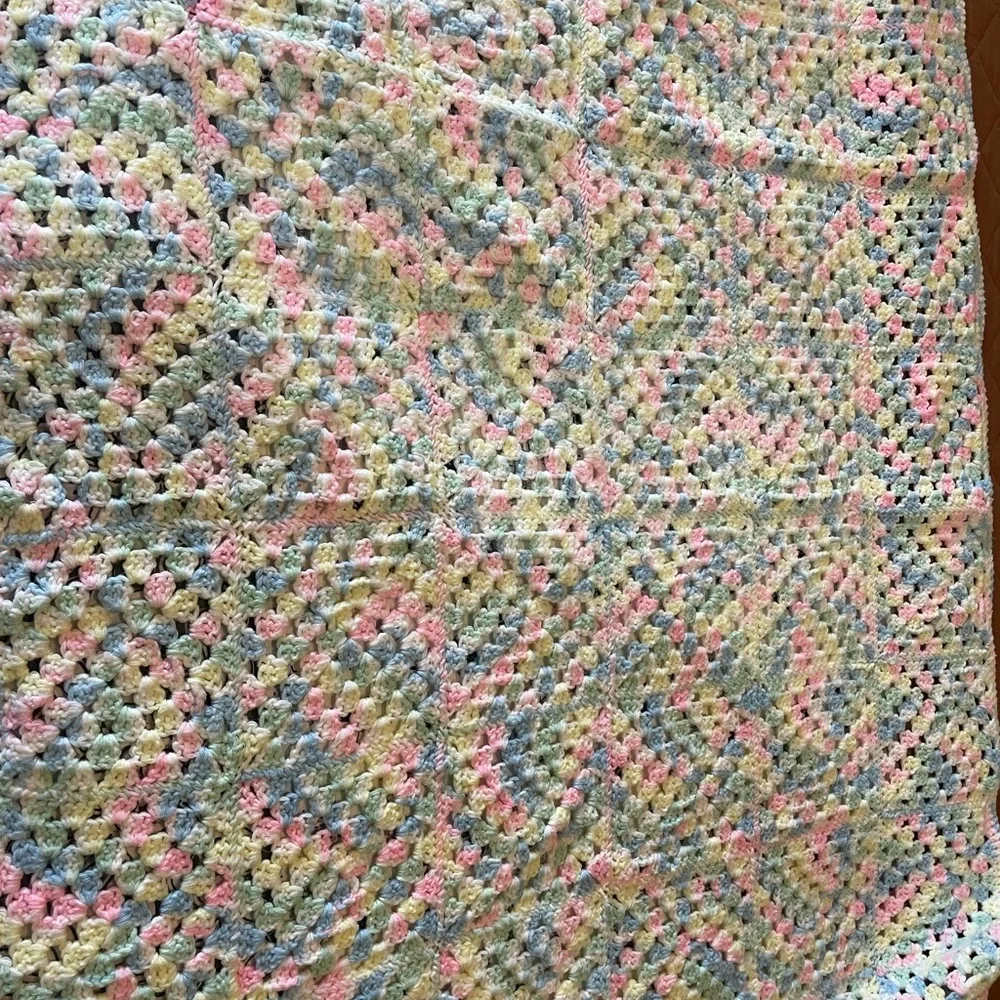 Colorful Crochet Blanket
